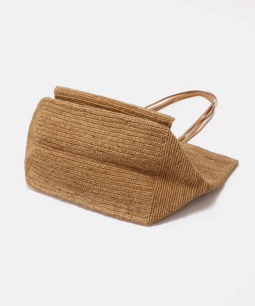 FRAMeWORK(フレームワーク)の「SOVANI Marie laure raffia bag(かごバッグ・レディース・ベージュ・FREE)」の8枚目の写真