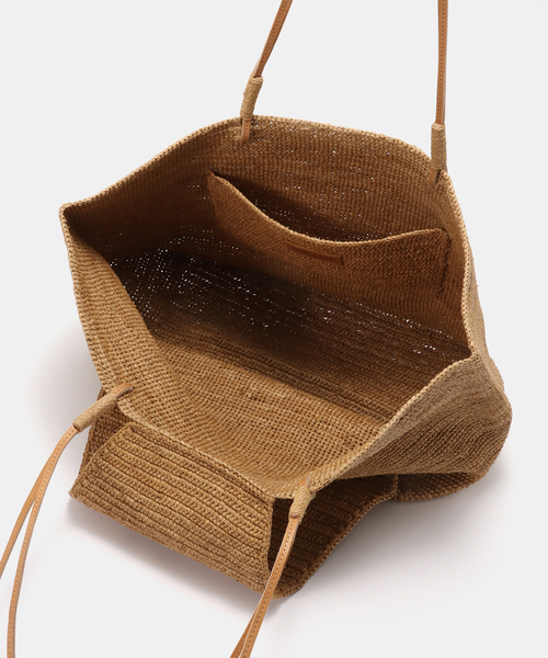 FRAMeWORK(フレームワーク)の「SOVANI Marie laure raffia bag(かごバッグ・レディース・ベージュ・FREE)」の9枚目の写真