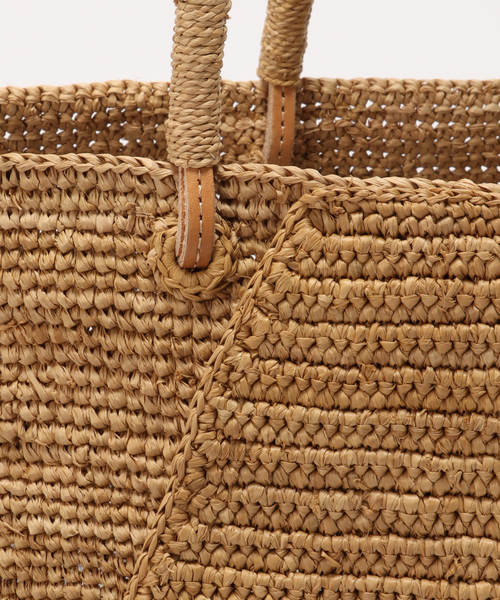 FRAMeWORK(フレームワーク)の「SOVANI Marie laure raffia bag(かごバッグ・レディース・ベージュ・FREE)」の11枚目の写真