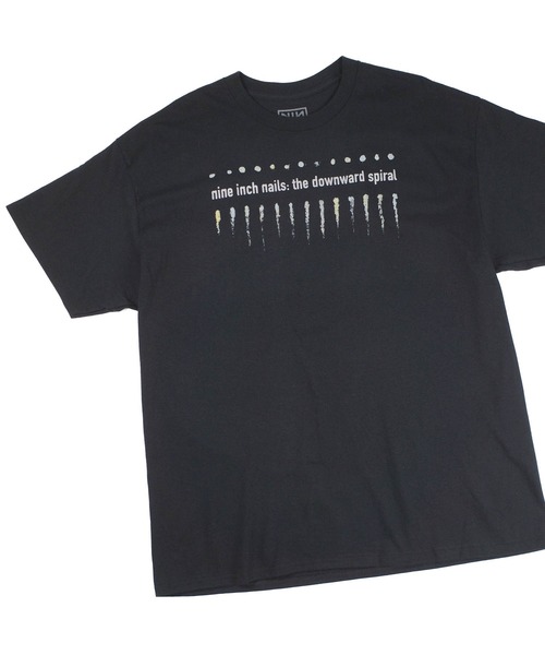 INNOCENT(イノセント)の「【GMerch/ジーマーチ】Nine Inch Nails DOWNWARD SPIRAL F/B BLACK T-SHIRTS 20925003(Tシャツ/カットソー・メンズ・ブラック・XX-LARGE/X-LARGE)」の1枚目の写真