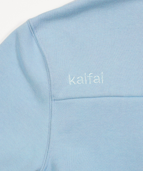 kaifai(カイファイ)の「カーブボタンフードジップアップ(スカイブルー)K26QA220(パーカー・レディース・その他・MEDIUM/LARGE)」の7枚目の写真
