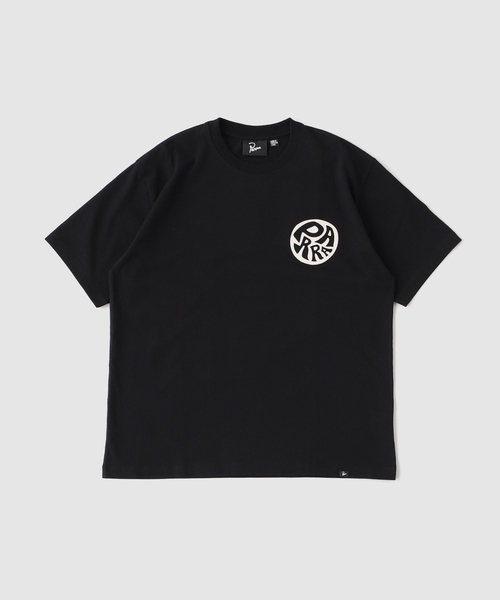By Parra（バイパラ）の「by Parra play ball t-shirt（Tシャツ/カットソー・メンズ・ブラック/ホワイト・LARGE/MEDIUM）」の2枚目の写真