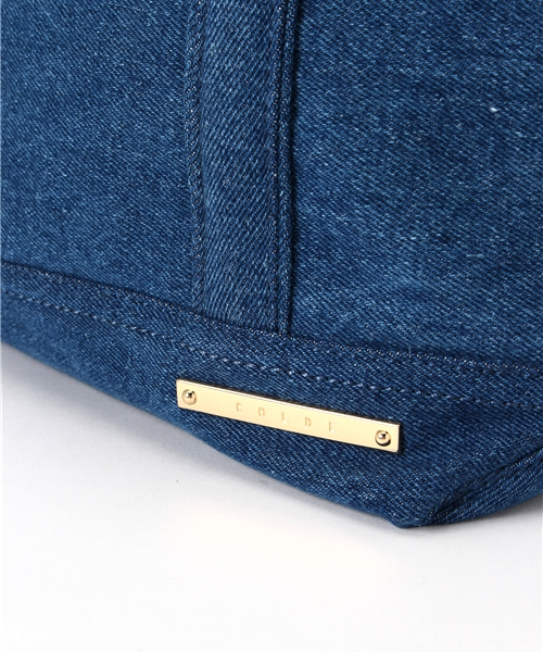 LBC（エルビーシー）の「COLDE デニム縦長トート             （トートバッグ・レディース・ブルー/ブルー系その他・ONE SIZE）」の5枚目の写真