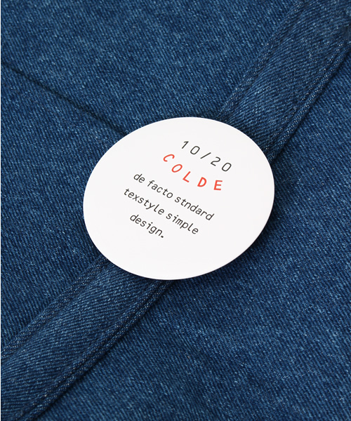 LBC（エルビーシー）の「COLDE デニム縦長トート             （トートバッグ・レディース・ブルー/ブルー系その他・ONE SIZE）」の9枚目の写真