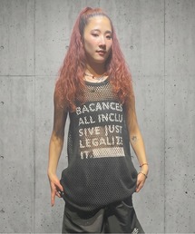 BACANCES ALL INCLUSIVE（バカンサスオールインクルーシブ）の「BC MESH MARINA TANKTOP[LEGALIZE]（タンクトップ）」
