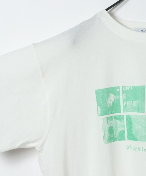 JEANASIS(ジーナシス)の「PlayfulカラーグラフィックプリントTEE/1043150(Tシャツ/カットソー・レディース・ホワイト系その他/オレンジ系その他/グレー系その他・FREE)」の12枚目の写真