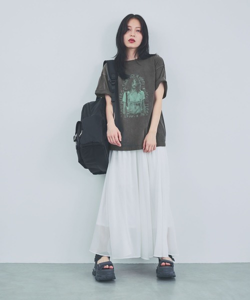 JEANASIS(ジーナシス)の「PlayfulカラーグラフィックプリントTEE/1043150(Tシャツ/カットソー・レディース・ホワイト系その他/オレンジ系その他/グレー系その他・FREE)」の20枚目の写真