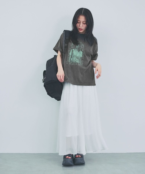 JEANASIS(ジーナシス)の「PlayfulカラーグラフィックプリントTEE/1043150(Tシャツ/カットソー・レディース・ホワイト系その他/オレンジ系その他/グレー系その他・FREE)」の22枚目の写真