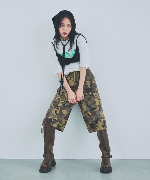 JEANASIS(ジーナシス)の「PlayfulカラーグラフィックプリントTEE/1043150(Tシャツ/カットソー・レディース・ホワイト系その他/オレンジ系その他/グレー系その他・FREE)」の17枚目の写真
