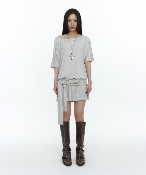ROUGHNECK(ラフネック)の「Waist Tie Dress(ワンピース・レディース・その他・FREE)」の2枚目の写真