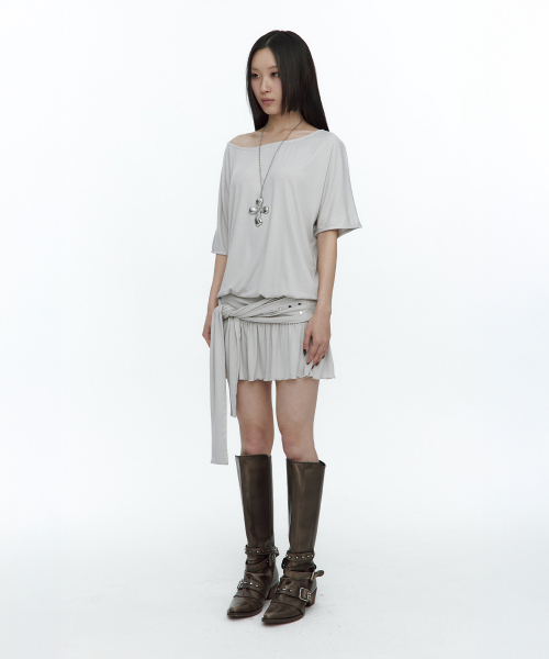 ROUGHNECK(ラフネック)の「Waist Tie Dress(ワンピース・レディース・その他・FREE)」の3枚目の写真