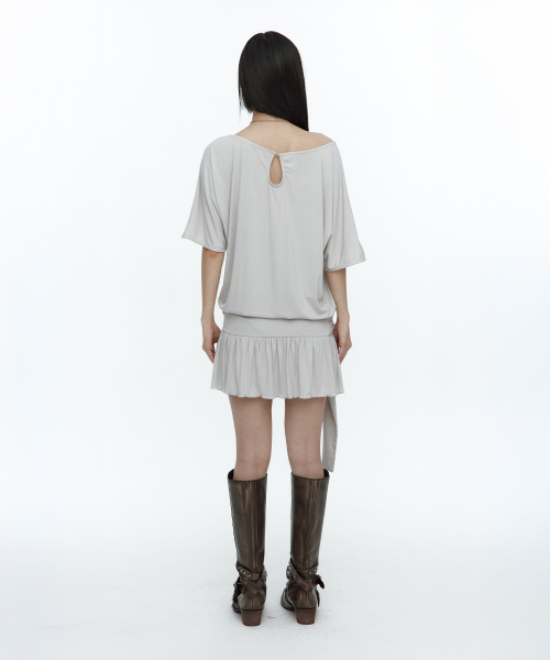 ROUGHNECK(ラフネック)の「Waist Tie Dress(ワンピース・レディース・その他・FREE)」の4枚目の写真
