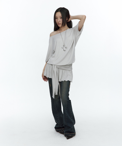 ROUGHNECK(ラフネック)の「Waist Tie Dress(ワンピース・レディース・その他・FREE)」の9枚目の写真