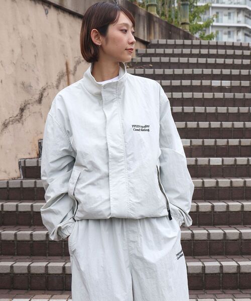 FFEIN(フェイン)の「【撥水加工】FFEIN(フェイン)ロゴ刺繍ナイロンワイドイージーパンツ/ セットアップ ナイロンカーゴパンツ 撥水加工 刺繍(その他パンツ・メンズ・アイボリー/ブラック/カーキ/ネイビー・MEDIUM/LARGE/SMALL/X-SMALL)」の20枚目の写真