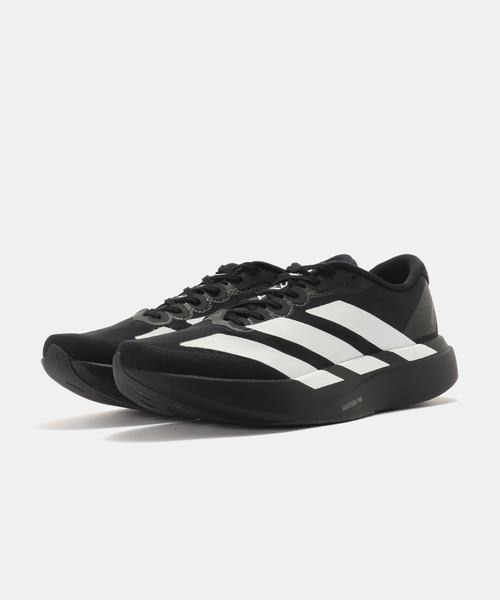 adidas(アディダス)の「adidas ADIZERO EVO SL WOVEN M JR4728(スニーカー・メンズ・ブラック・26.5cm/26cm/25.5cm/28cm/27.5cm/27cm)」の2枚目の写真