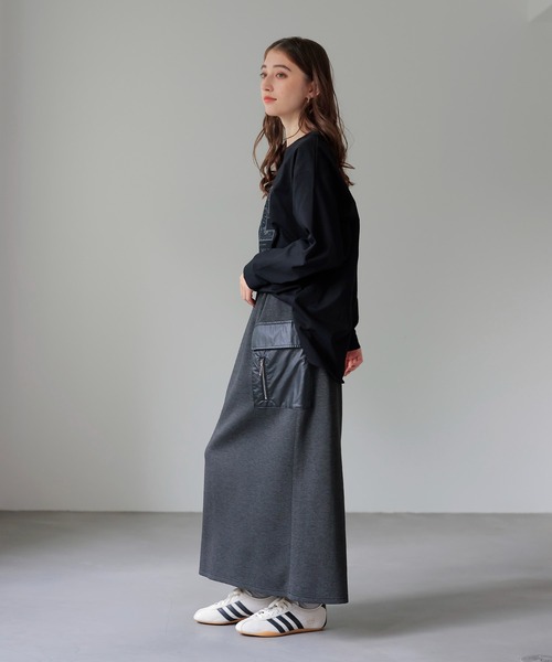 Jines（ジネス）の「72レースロゴロンT（Tシャツ/カットソー・レディース・ブラック/ホワイト・38）」の9枚目の写真