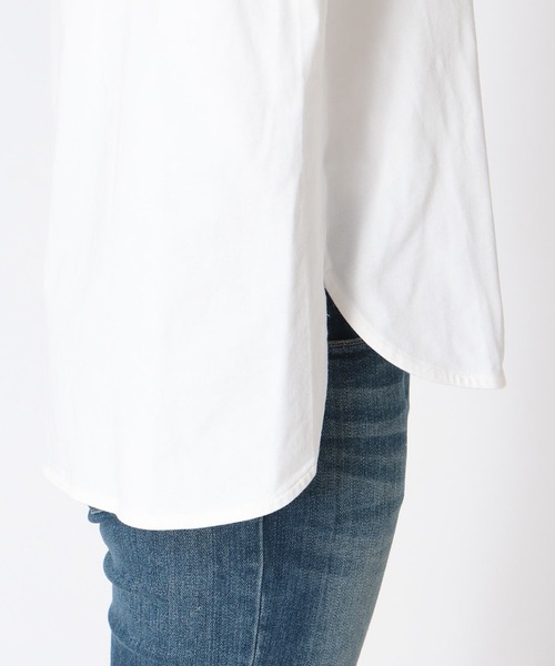 Jines（ジネス）の「72レースロゴロンT（Tシャツ/カットソー・レディース・ブラック/ホワイト・38）」の16枚目の写真