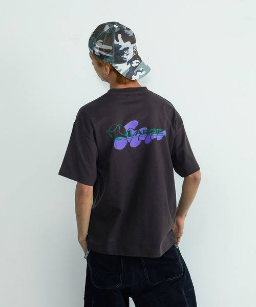 XLARGE(エクストララージ)の「XLARGE LA MESH CAP(キャップ・メンズ・ブラック/カモフラージュ・ONE SIZE)」の8枚目の写真