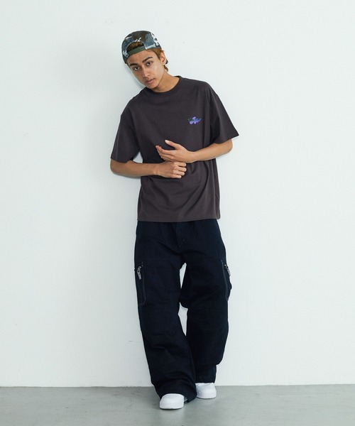XLARGE(エクストララージ)の「XLARGE LA MESH CAP(キャップ・メンズ・ブラック/カモフラージュ・ONE SIZE)」の6枚目の写真