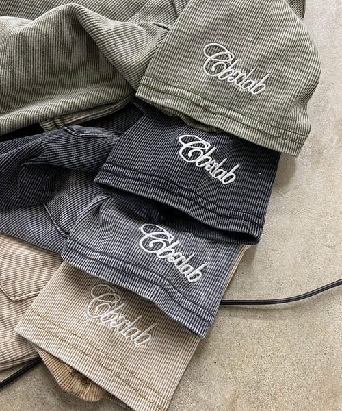 non-hedge(ノンヘッジ)の「ブリーチ袖ロゴチビTシャツ(Tシャツ/カットソー・レディース・グレー/カーキ/ブラック/ベージュ・FREE)」の5枚目の写真