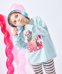 ever closet（エバークローゼット）の「スイーツフォトプリント長袖Tシャツ（Tシャツ/カットソー）」