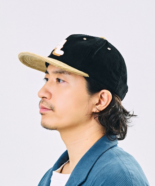 CA4LA(カシラ)の「C4L PATCH CAP(キャップ・メンズ・ネイビー/ホワイト/ブラック/ブラウン・ONESIZE)」の5枚目の写真