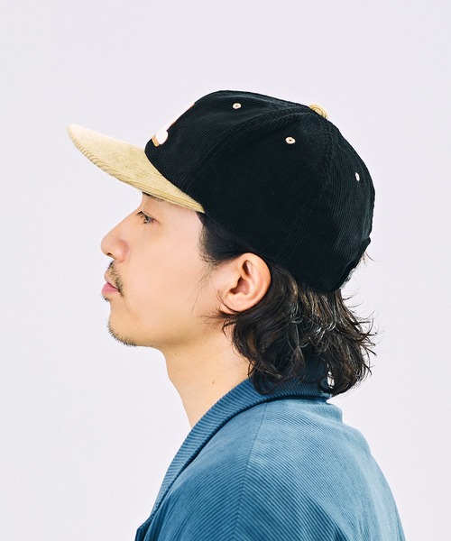 CA4LA(カシラ)の「C4L PATCH CAP(キャップ・メンズ・ネイビー/ホワイト/ブラック/ブラウン・ONESIZE)」の6枚目の写真