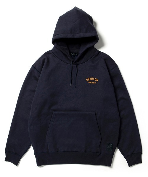 430(フォーサーティ)の「mpa4190-GF ICONS P-O PARKA プルオーバーパーカー(26-190)(パーカー・メンズ・ブラック/ネイビー/ヘザーグレー/チャコールグレー/ブラウン・1/2/3/0)」の11枚目の写真