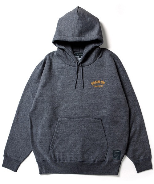 430(フォーサーティ)の「mpa4190-GF ICONS P-O PARKA プルオーバーパーカー(26-190)(パーカー・メンズ・ブラック/ネイビー/ヘザーグレー/チャコールグレー/ブラウン・1/2/3/0)」の12枚目の写真