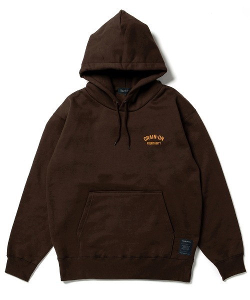 430(フォーサーティ)の「mpa4190-GF ICONS P-O PARKA プルオーバーパーカー(26-190)(パーカー・メンズ・ブラック/ネイビー/ヘザーグレー/チャコールグレー/ブラウン・1/2/3/0)」の13枚目の写真