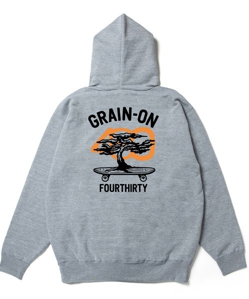 430(フォーサーティ)の「mpa4190-GF ICONS P-O PARKA プルオーバーパーカー(26-190)(パーカー・メンズ・ブラック/ネイビー/ヘザーグレー/チャコールグレー/ブラウン・1/2/3/0)」の7枚目の写真