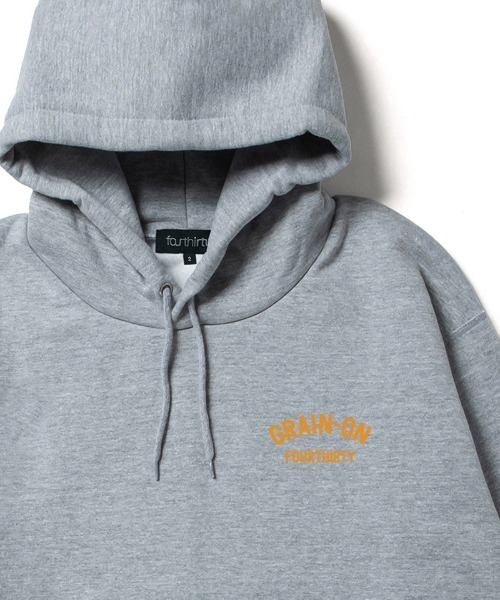 430(フォーサーティ)の「mpa4190-GF ICONS P-O PARKA プルオーバーパーカー(26-190)(パーカー・メンズ・ブラック/ネイビー/ヘザーグレー/チャコールグレー/ブラウン・1/2/3/0)」の8枚目の写真