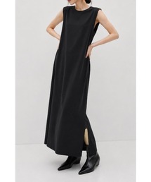 DOUBLE LAYERED I-LINE DRESS