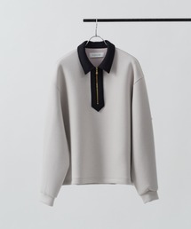 CULLNI（クルニ）の「【CULLNI for Lui's】ポンチハーフジッププルオーバー（Tシャツ/カットソー）」