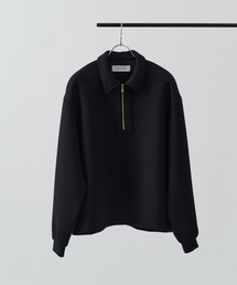 CULLNI（クルニ）の「【CULLNI for Lui's】ポンチハーフジッププルオーバー（Tシャツ/カットソー）」