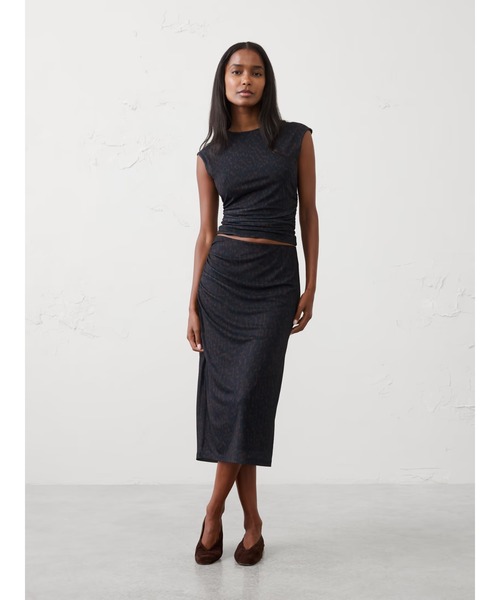 BANANA REPUBLIC FACTORY STORE(バナナリパブリック ファクトリーストア)の「BANANA REPUBLIC FACTORY STORE メッシュサイドシャーリングトップス(シャツ/ブラウス・レディース・ブラック/ブラウン・XS/S/M/L)」の5枚目の写真