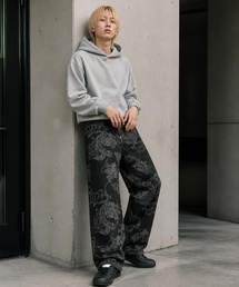 Burner（バーナー）の「【Cr+ov（クローヴ）】ウォッシュ加工 マルチポケットストレートデニム cro-pants-6-40【RBTS】（その他パンツ）」