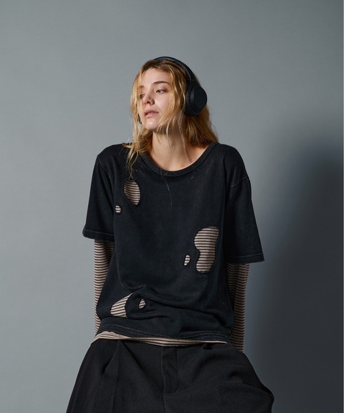 レイヤードシアーカット(HARE)（Tシャツ/カットソー）｜HARE（ハレ）の