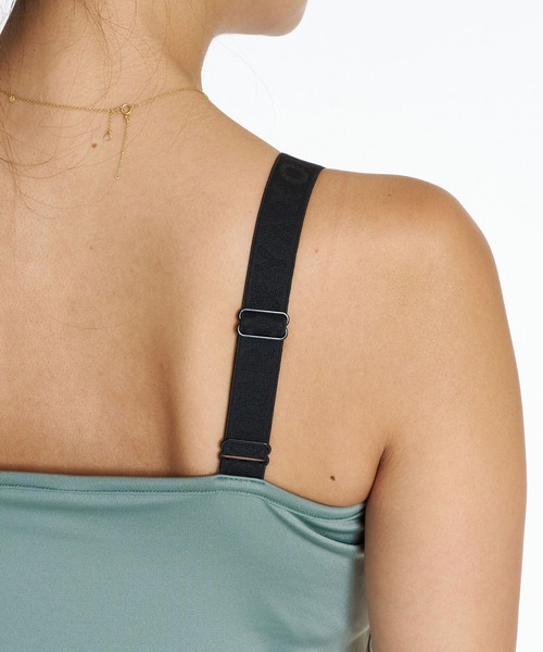 ROXY(ロキシー)の「ROXY FITNESS MY 1ST ROXY TANK キャミタンクトップ /速乾/UVカット/水陸両用/ミディアムサポート 【2026年秋冬モデル】/ロキシー(タンクトップ・レディース・ブラック/グレー/カーキ/ピンク・LARGE/MEDIUM/SMALL)」の13枚目の写真
