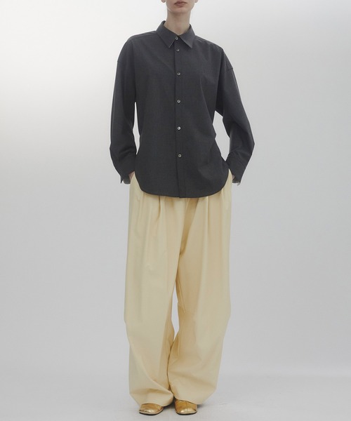 CITY TOKYO(シティトウキョウ)の「【CITY TOKYO/シティートウキョウ】Cashe-coeur 2way Shape Shirt/カシュクール2WAYシェイプシャツ(シャツ/ブラウス・レディース・ピンク/ダークグレー/その他6・FREE)」の18枚目の写真
