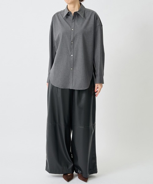 CITY TOKYO(シティトウキョウ)の「【CITY TOKYO/シティートウキョウ】Cashe-coeur 2way Shape Shirt/カシュクール2WAYシェイプシャツ(シャツ/ブラウス・レディース・ピンク/ダークグレー/その他6・FREE)」の14枚目の写真