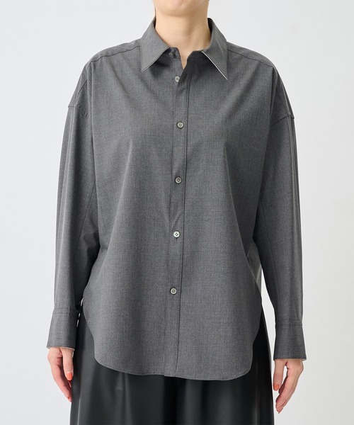 CITY TOKYO(シティトウキョウ)の「【CITY TOKYO/シティートウキョウ】Cashe-coeur 2way Shape Shirt/カシュクール2WAYシェイプシャツ(シャツ/ブラウス・レディース・ピンク/ダークグレー/その他6・FREE)」の13枚目の写真