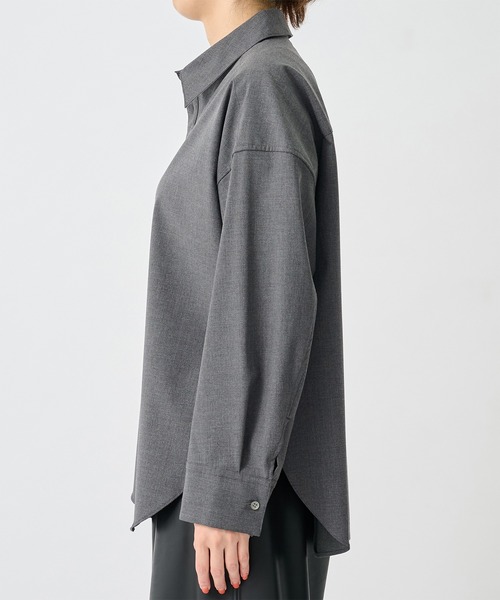 CITY TOKYO(シティトウキョウ)の「【CITY TOKYO/シティートウキョウ】Cashe-coeur 2way Shape Shirt/カシュクール2WAYシェイプシャツ(シャツ/ブラウス・レディース・ピンク/ダークグレー/その他6・FREE)」の12枚目の写真
