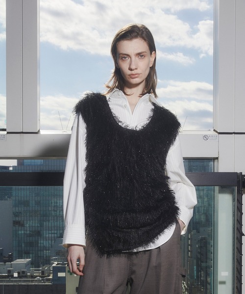 CITY TOKYO(シティトウキョウ)の「【CITY TOKYO/シティートウキョウ】Cashe-coeur 2way Shape Shirt/カシュクール2WAYシェイプシャツ(シャツ/ブラウス・レディース・ピンク/ダークグレー/その他6・FREE)」の17枚目の写真