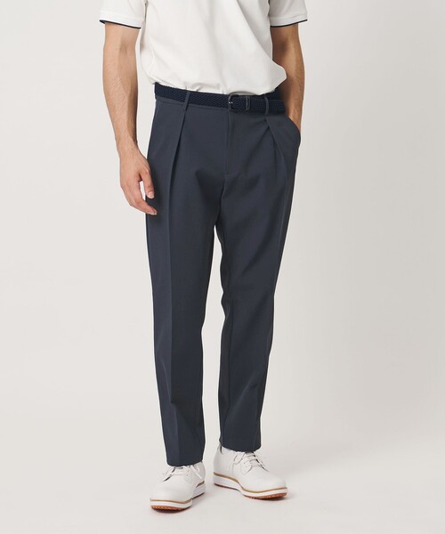 UNITED ARROWS GOLF(ユナイテッドアローズゴルフ)の「メンズ 1プリーツ スラックス 吸水速乾 UV 防シワ(スラックス・メンズ・ネイビー/ベージュ・L/M/XL)」の5枚目の写真