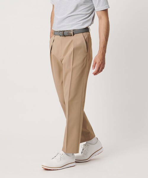 UNITED ARROWS GOLF(ユナイテッドアローズゴルフ)の「メンズ 1プリーツ スラックス 吸水速乾 UV 防シワ(スラックス・メンズ・ネイビー/ベージュ・L/M/XL)」の6枚目の写真