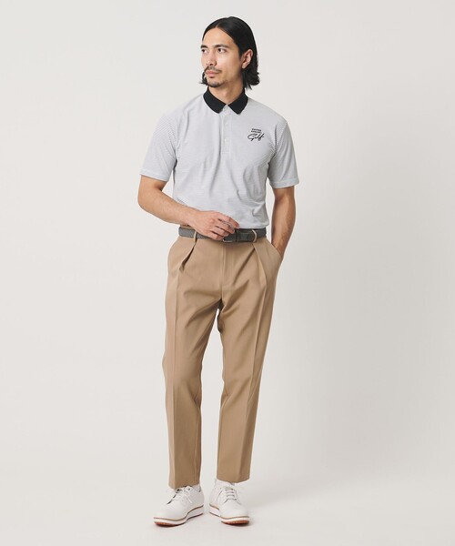 UNITED ARROWS GOLF(ユナイテッドアローズゴルフ)の「メンズ 1プリーツ スラックス 吸水速乾 UV 防シワ(スラックス・メンズ・ネイビー/ベージュ・L/M/XL)」の7枚目の写真
