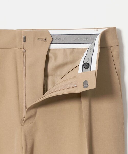 UNITED ARROWS GOLF(ユナイテッドアローズゴルフ)の「メンズ 1プリーツ スラックス 吸水速乾 UV 防シワ(スラックス・メンズ・ネイビー/ベージュ・L/M/XL)」の19枚目の写真