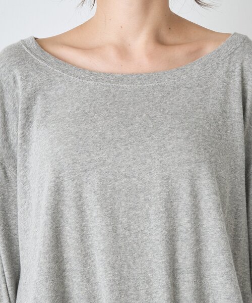 RIVE DROITE(リヴドロワ)の「【A・MONN】バルーンロンTee(オフィスカジュアル/秋服)(Tシャツ/カットソー・レディース・グレー/ネイビー・FREE)」の16枚目の写真