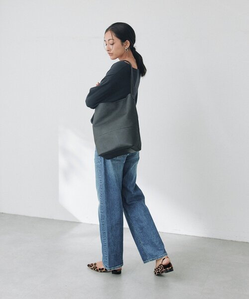 RIVE DROITE(リヴドロワ)の「【A・MONN】バルーンロンTee(オフィスカジュアル/秋服)(Tシャツ/カットソー・レディース・グレー/ネイビー・FREE)」の20枚目の写真